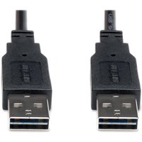Usb Cable - Usb-A Left Connector - Male Left Gender - Usb-A Right Connector - Ma(1/Ea)