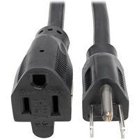 Tripp Lite Series Power Extension Cord, NEMA 5-15P to NEMA 5-15R - Heavy-Duty, 15A, 120V, 14