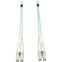 Tripp Lite Series 10Gb Duplex Multimode 50/125 OM3 LSZH Fiber Patch Cable LC/LC - Aqua, 4M 13