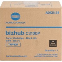 Konica Minolta Tnp50k Black Toner(1/Ea)