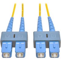 Eaton Tripp Lite Series Duplex Singlemode 9/125 Fiber Patch Cable - Male Left Ge(1/Ea)
