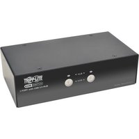 EATON Tripp Lite Series 2-Port DisplayPort KVM Switch with Audio, Cables and USB 3.0 SuperSpeed Hub
