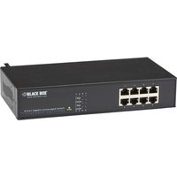 Gigabit Ethernet (1000-Mbps) Switch - (8) 10/100/1000-Mbps Copper Rj45, Rackmoun(1/Ea)