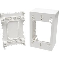 Eaton Tripp Lite Series Single-Gang Surface-Mount Back Box, White, Taa(1/Ea)