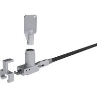 Tz04t Compact Wedge Lock With Barrel Key - Stainless Steel - Sliver - 2 Years Li(1/Ea)