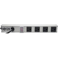Eaton Tripp Lite Series 4-Outlet Power Strip, 10 Ft. (3.05 M) Cord, Nema 5-15p P(1/Ea)