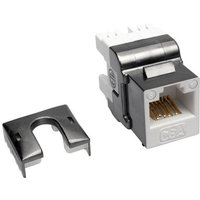 Eaton Tripp Lite Series Cat6a Keystone Jack - 4ppoe Compliant, 110/Krone, 568a/B(1/Ea)