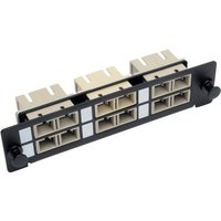 Eaton Tripp Lite Series High-Density Fiber Adapter Panel (Mmf/Smf), 6 Sc Duplex(1/Ea)
