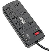 Eaton Tripp Lite Series 8-Outlet Surge Protector With 2 Usb Ports (2.1a Shared)(1/Ea)