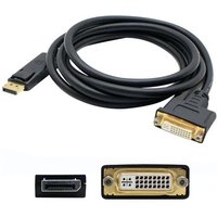 Addon 2ft Displayport Male To Dvi-D Female Black Adapter Cable (Requires Dp++)(1/Ea)