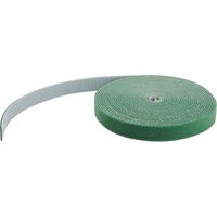 100ft Bulk Roll Of Green Hook And Loop Tape 3/4in (19mm) Wide - Cut To Needed Le(1/Ea)