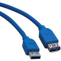 Extension Cable - Usb 3.0 A Left Connector - Male Left Gender - Usb 3.0 A Right(1/Ea)