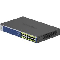 Netgear GS516PP 16 Gigabit Ethernet PoE Unmanaged Switch, 1000 Mbps, Black (GS516PP-100NAS) | Quill