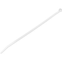 100 Pack Of Cable Ties: Keep Cables Organized With 10in (254 Mm) White Zip Ties(1/Ea)