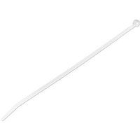 1000 Pack Of Cable Ties: Keep Cables Organized With 10in (254 Mm) White Zip Ties(1/Ea)