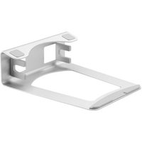 Silver Aluminum Laptop Stand/Riser For Desk Supports Laptops Up To 15in; Tilted/(1/Ea)