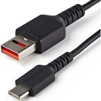 3ft Usb-A To Usb-C Secure Charging Data Blocker Adapter Cable - Prevents Data Th(1/Ea)