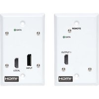Eaton Tripp Lite Series Displayport To Hdmi Over Cat6 Extender Kit, Wall Plate,(1/Ea)