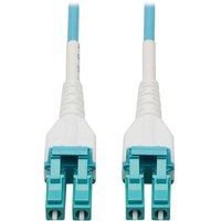 Tripp Lite Series 100G Duplex Multimode 50/125 OM4 Armored Fiber Optic Cable LC/LC Duplex