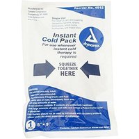Instant Cold Pack Dynarex® Non-Toxic General Purpose One Size Fits Most 5 X 9 Inch Plastic / Urea / Water Disposable(1/Ea)