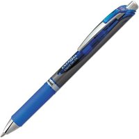 Energel Rtx Gel Pen, Retractable, Bold 1 Mm, Blue Ink, Blue/Gray Barrel