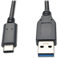 Usb 3.1 Gen 1 (5 Gbps) Cable, Usb Type-C (Usb-C) To Usb Type-A (M/M), 3 Ft.