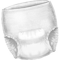 Absorbent Underwear Sure Care™ Extra Pull On With Tear Away Seams Adult X-Large Unisex Disposable Moderate Absorbency(100/Ca)