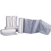 Trash Bag Colonial Bag 15 Gal. 8 Mic. 24 X 33 Inch Clear Medium Duty X-Seal Bottom Coreless Roll(20/Ca)
