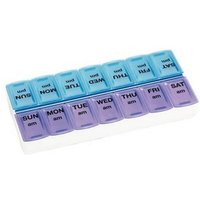 Pill Organizer Apex® Weekly Twice-A-Day Large 7 Day 2 Dose(1/Ea)