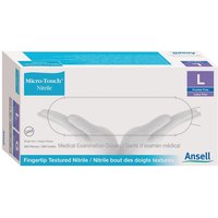 Exam Glove Micro-Touch® Nitrile X-Large 200 Per Box Nonsterile Nitrile Standard Cuff Length Textured Fingertips Blue Chemo Tested @#$Custom_Description$#@(10/Ca)