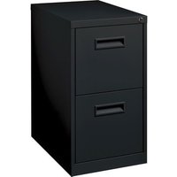 Lorell 22" File/File Mobile File Cabinet With Recessed Pull