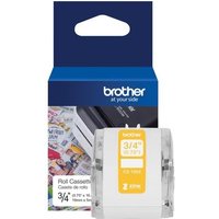 Brother Genuine Cz-1003 Continuous Length ¾" (0.75") 19 Mm Wide X 16.4 Ft. (5 M) Long Label Roll Featuring Zero Ink Technology