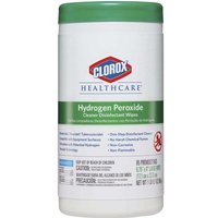 Clorox Healthcare Hydrogen Peroxide Cleaner Disinfectant Wipes