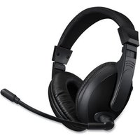 Xtream H5u Binaural Over The Head Headset With Microphone, Black
