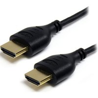 6ft/1.8m Slim Hdmi Cable With Ethernet; 4k (3840x2160p 30hz)/Full Hd 1080p/10.2(1/Ea)