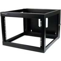 6u Open Frame Wall Mount Server Rack - Network Rack With 19.8inch Mounting Depth(1/Ea)