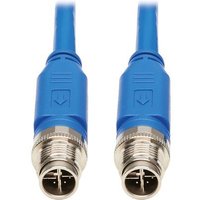 Eaton Tripp Lite Series M12 X-Code Cat6 1g Utp Cmr-Lp Ethernet Cable (M/M), Ip68(1/Ea)