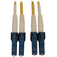 Tripp Lite Series 400G Duplex Singlemode 9/125 OS2 Switchable Fiber Optic Cable LC/UPC M/M,