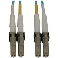 Tripp Lite Series 400G Multimode 50/125 OM3 Switchable Fiber Optic Cable Duplex LC-PC M/M,