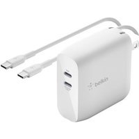 Boostcharge Dual Usb-C Gan Wall Charger 68w + Usb-C Cable - White(1/Ea)