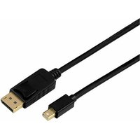 Axiom Mini Displayport Male To Displayport Male Adapter Cable 6ft (Black)(1/Ea)