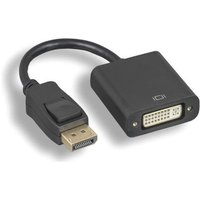 Axiom Displayport Male To Dvi-I Dual Link Female Adapter (Black) - Dpmdvifk-Ax(1/Ea)