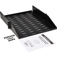 Tripp Lite Series SmartRack Universal-Mount Steel Rack Shelf - 2U, Vented, 21.7 in. Deep, Holds up