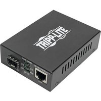 Eaton Tripp Lite Series Gigabit Sfp Fiber To Ethernet Media Converter, Poe+, Int(1/Ea)