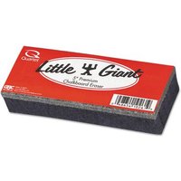 Chalkboard Eraser, 5" X 2" X 1", Black/Red