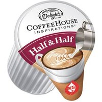 Coffee House Inspirations Half And Half, 0.38 Oz Mini Cups, 180/Carton