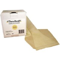 Thera-Band Professional Resistance Band, Tan/Extra Thin, 50 Yard Dispenser Box Part No. 20110 (1/Box)