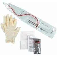 Touchless Plus Unisex Red Rubber Intermittent Catheter Kit 12 Fr 1100 Ml Part No. 4a5042 (1/Ea)