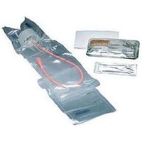 Touchless Plus Coude Unisex Red Rubber Intermittent Catheter Kit 14 Fr 1100 Ml Part No. 4a7044 (1/Ea)