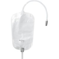 Conveen Security + Leg Bag With Clamp, Tubing, Non-Latex Straps, 17 Fl Oz, 500 Ml Part No. 21026 (1/Ea)
